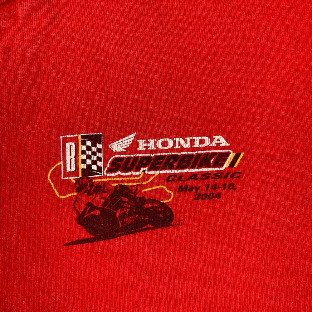 Vintage Honda Superbike Classic Shirt Mens XL 2004 Motorcycle Racing Event Bike - Picture 6 of 16